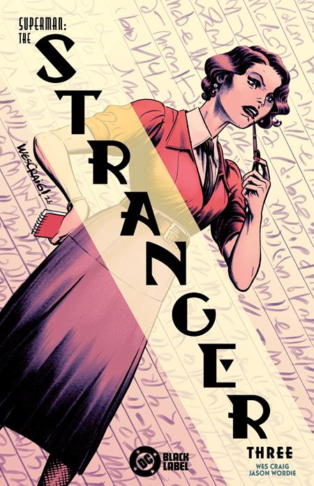 SUPERMAN THE STRANGER #3 CVR A WES CRAIG (OF 6)