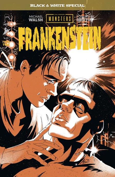 UNIVERSAL MONSTERS FRANKENSTEIN B&W SPECIAL #2 CVR B AL KAPLAN VAR (OF 2)