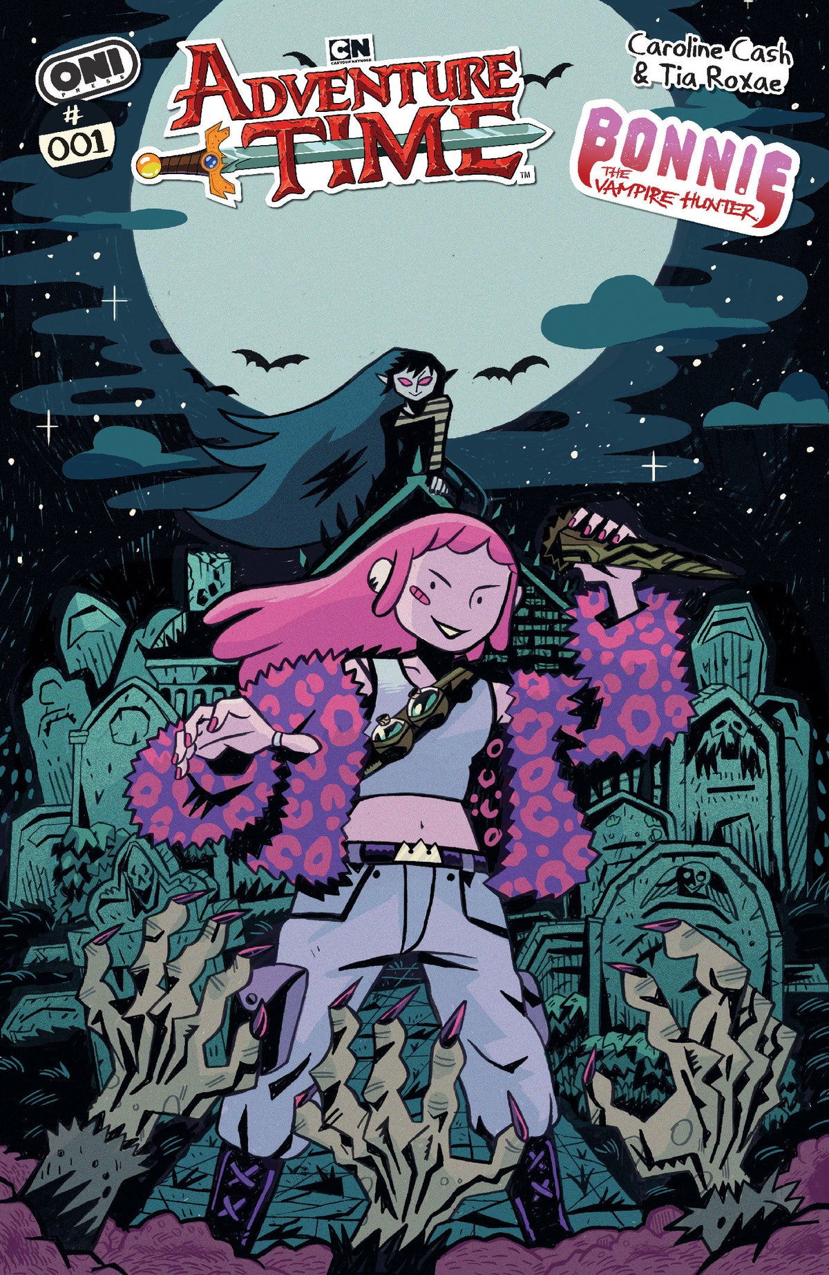 ADVENTURE TIME BONNIE THE VAMPIRE HUNTER #1 ONE-SHOT COVER C KWROTEN VAR CVR C