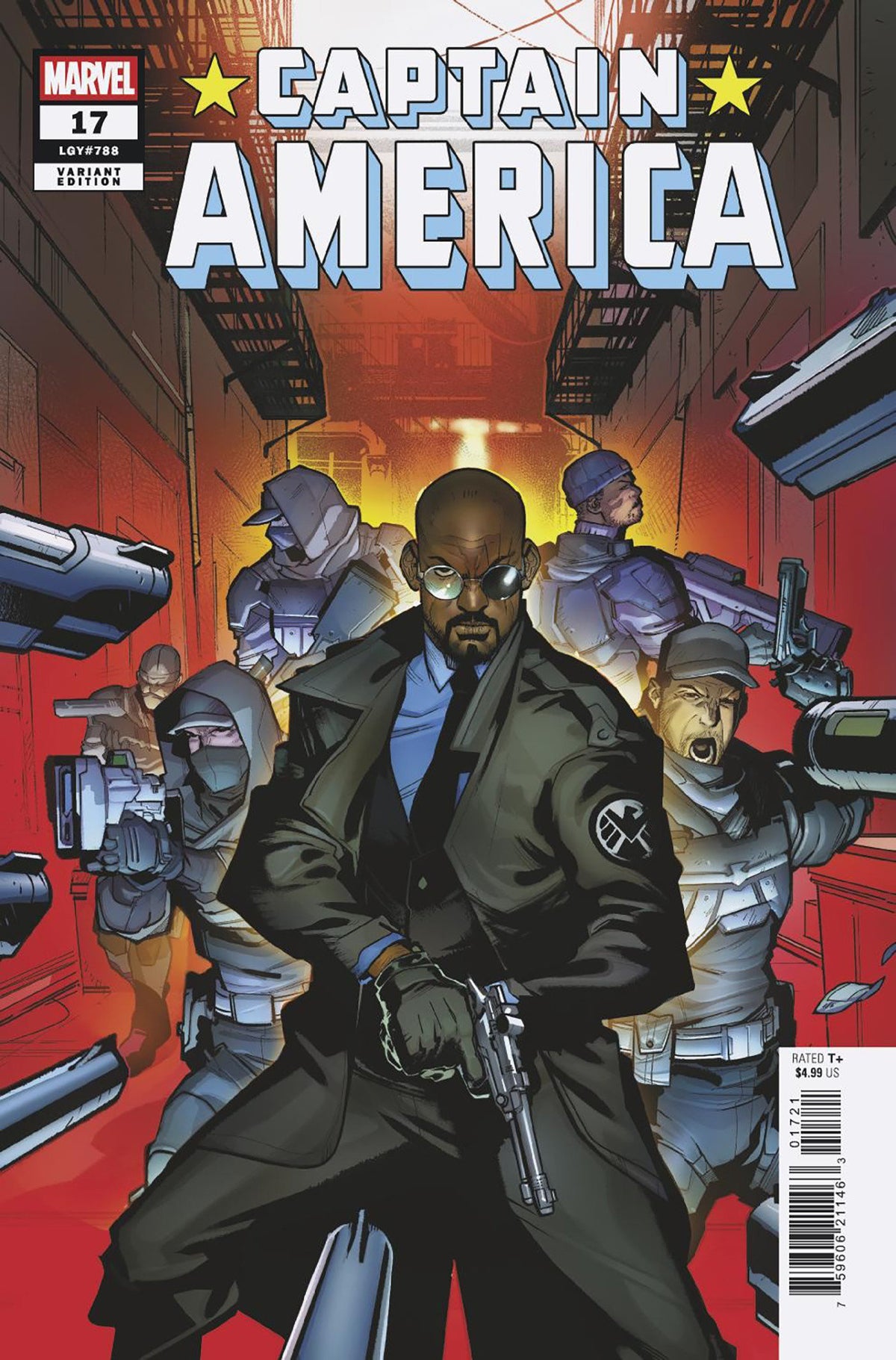 CAPTAIN AMERICA #17 CF VILLA VAR CVR B