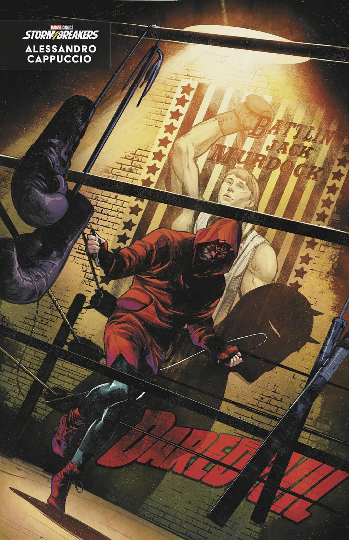 DAREDEVIL #9 ALESSANDRO CAPPUCCIO WORKOUT VAR CVR D