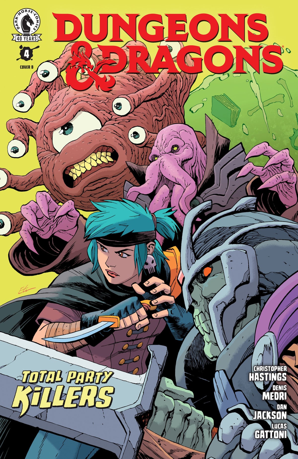 DUNGEONS AND DRAGONS TOTAL PARTY KILLERS #4 CVR B ETHAN YOUNG
