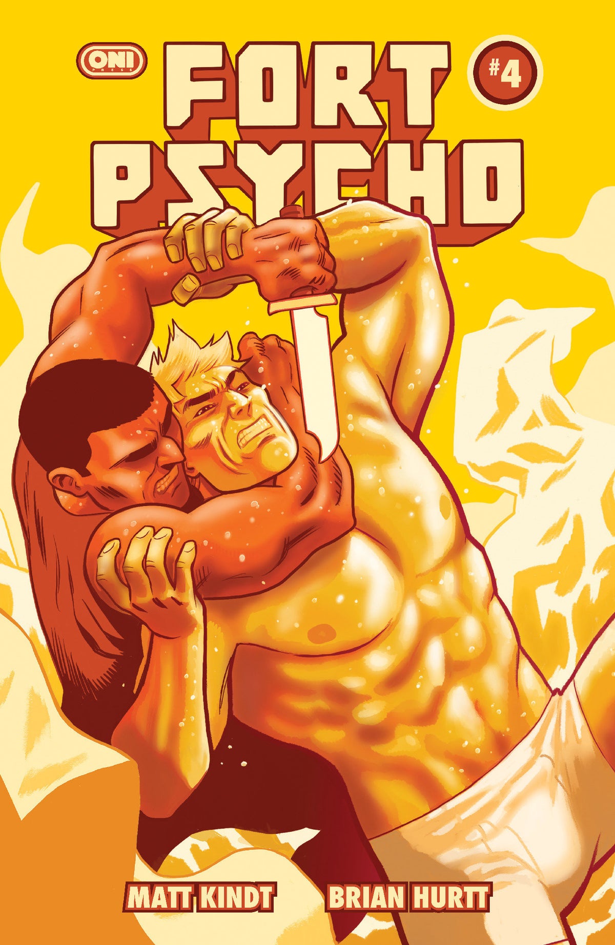 FORT PSYCHO #4 COVER A BRIAN HURTT CVR A