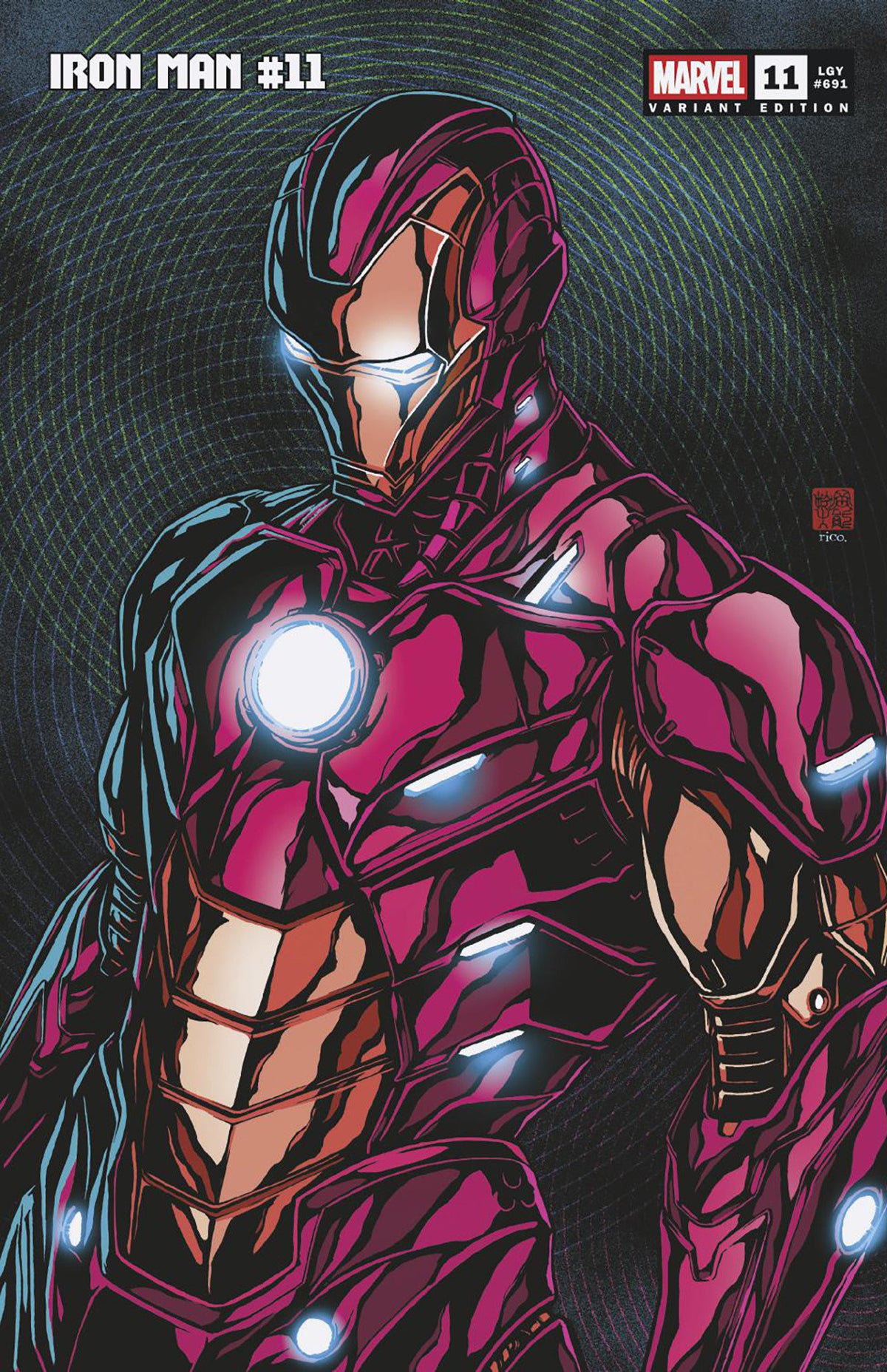 IRON MAN #11 TAKASHI OKAZAKI VAR CVR C