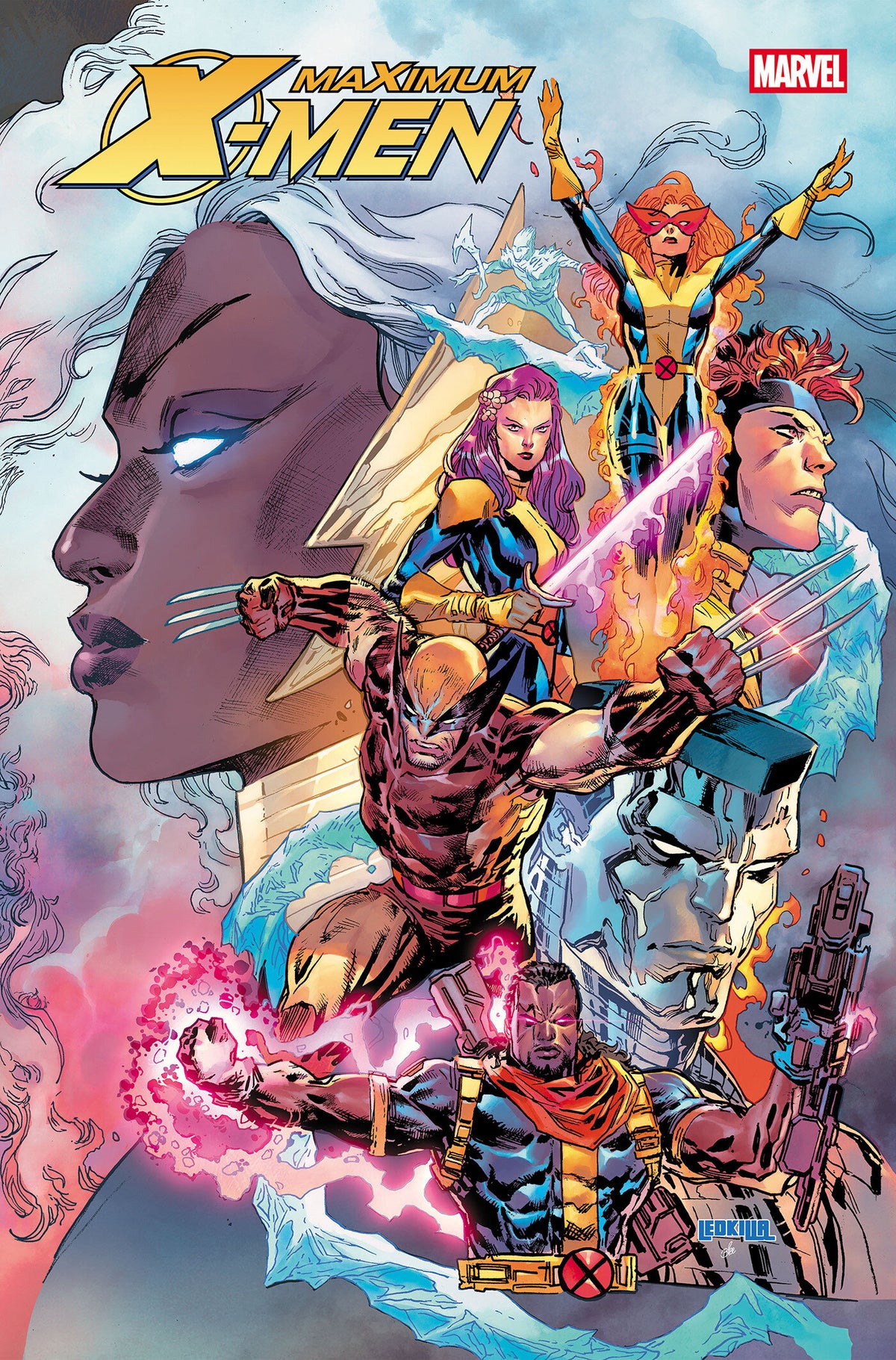MAXIMUM X-MEN #1 COVER E KEN LASHLEY VAR CVR D