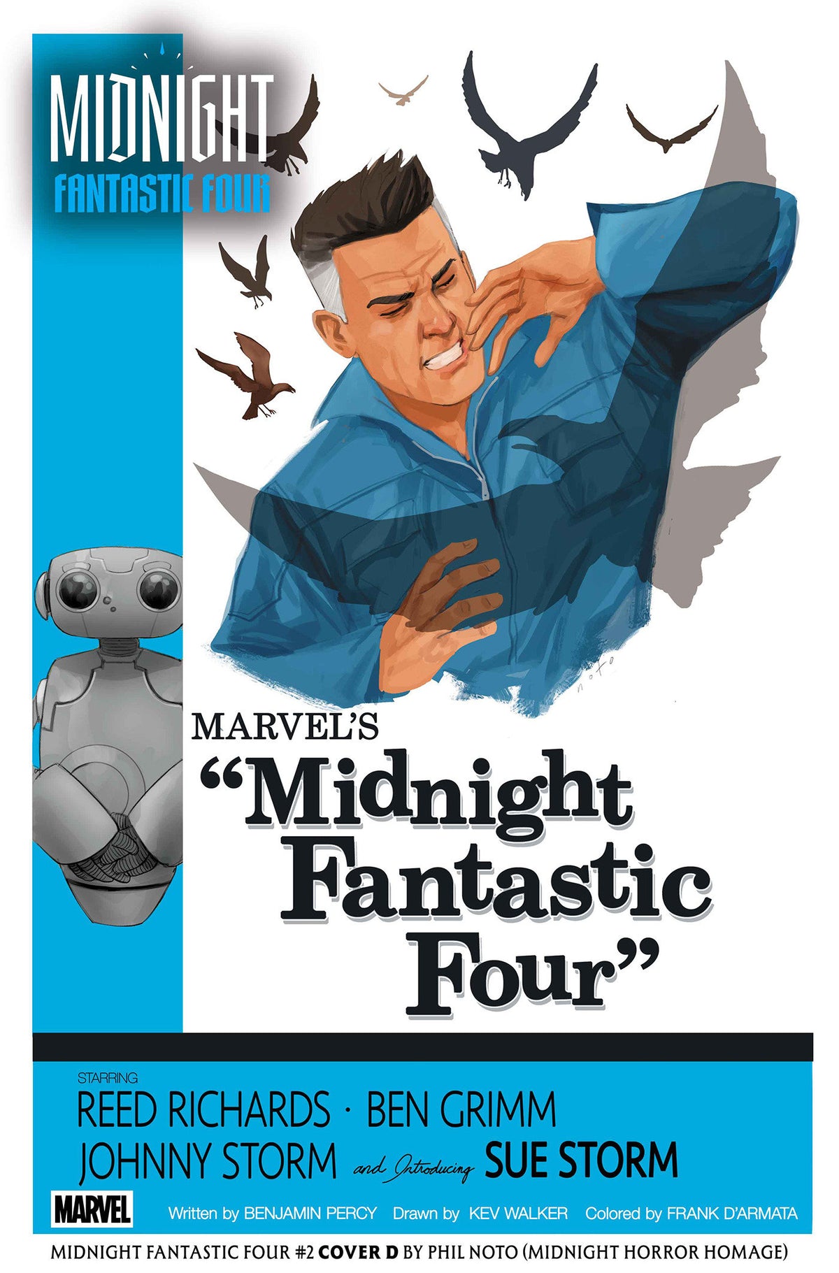 MIDNIGHT FANTASTIC FOUR #2 COVER D PHIL NOTO MIDNIGHT HORROR HOMAGE VAR CVR D