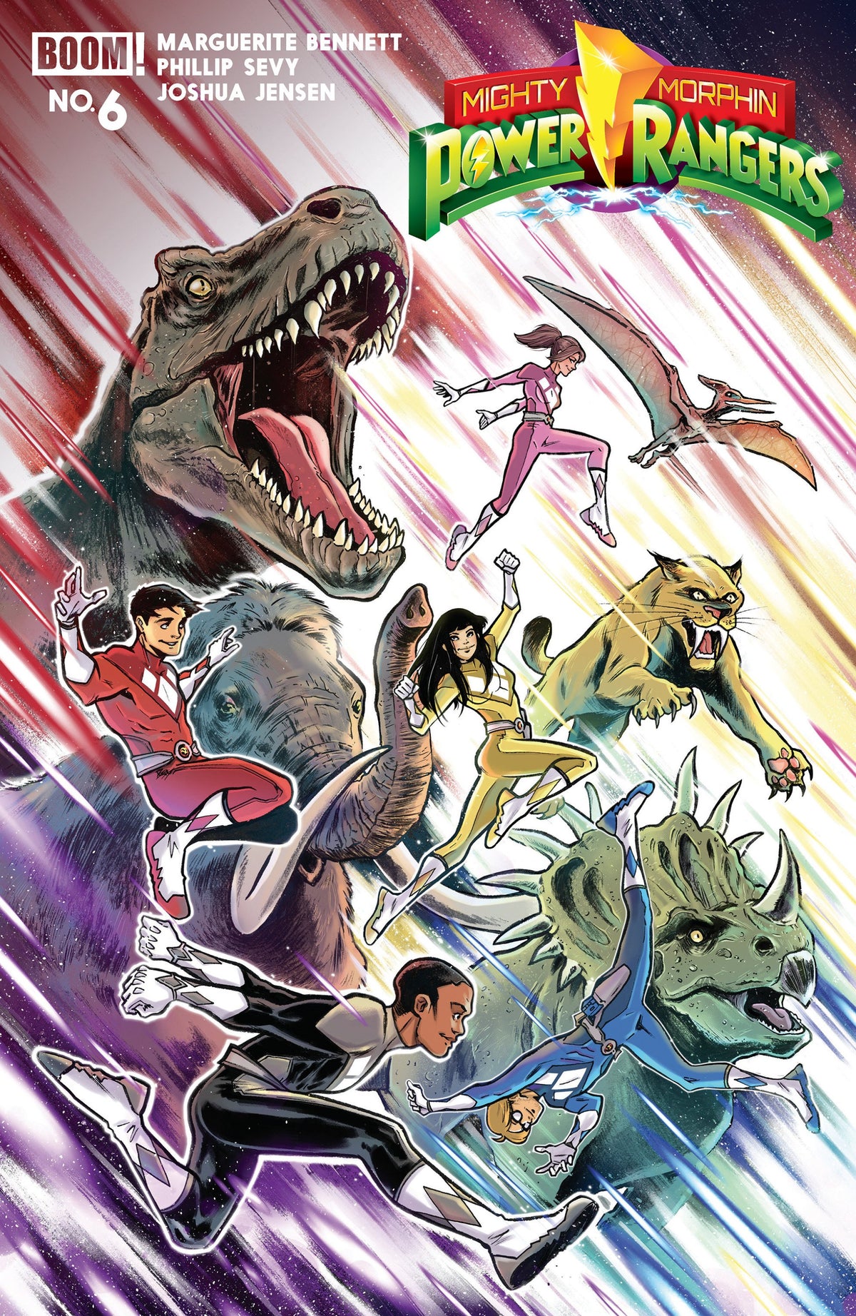 MIGHTY MORPHIN POWER RANGERS 2026 #6 A MAIN DRESSED DI GIANFELICE CVR A