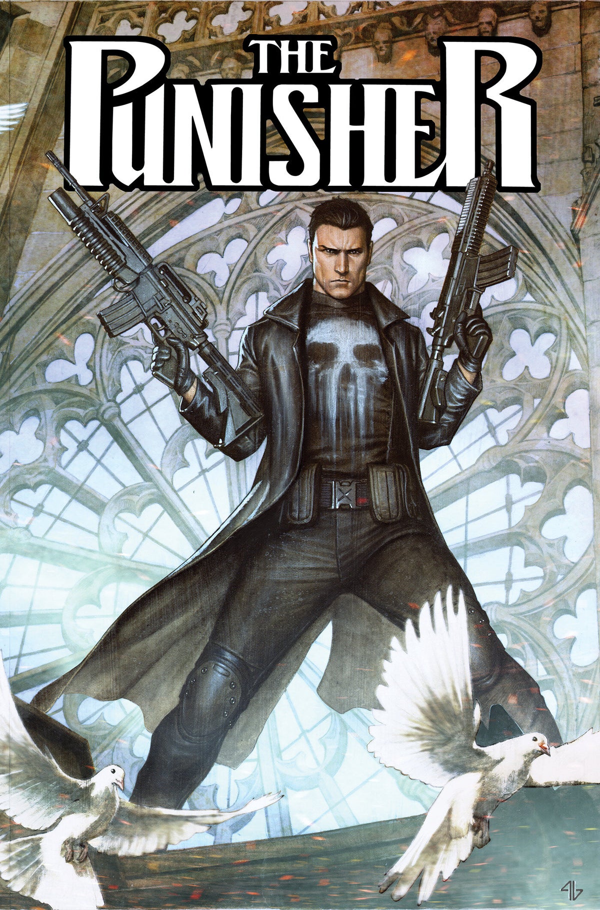 PUNISHER ENTER THE WAR ZONE OMNIBUS ADI GRANOV COVER DM ONLY HC