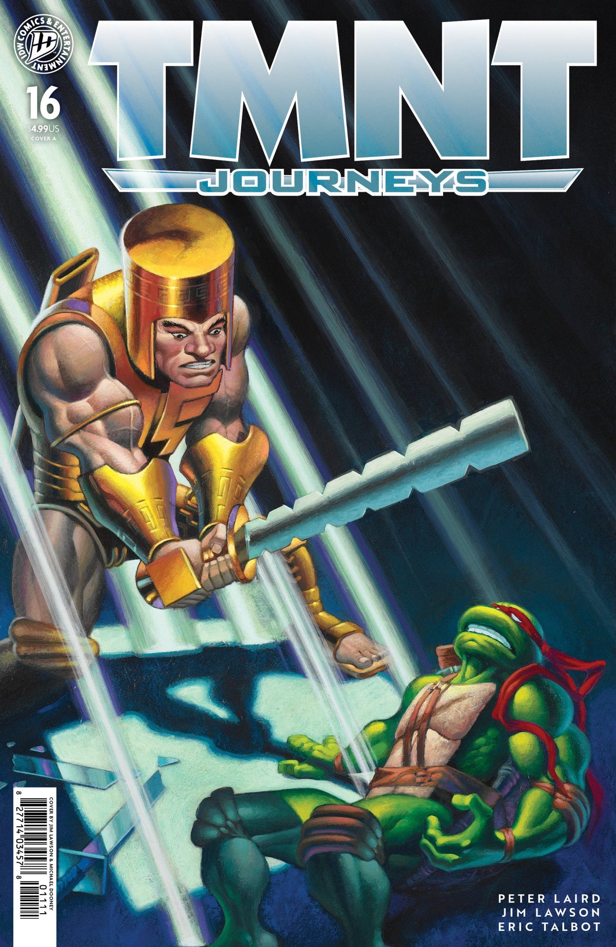 TMNT JOURNEYS #16 COVER A DOONEY AND LAWSON CVR A