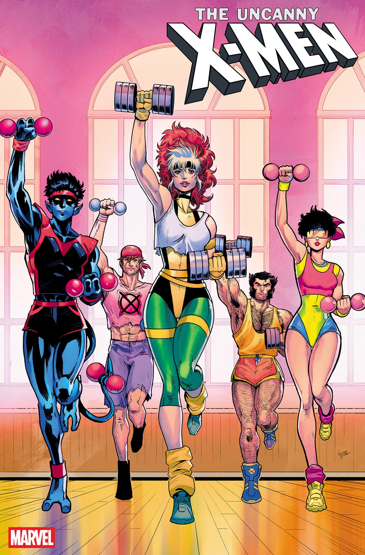 UNCANNY X-MEN #38 LUCIANO VECCHIO WORKOUT VAR CVR C