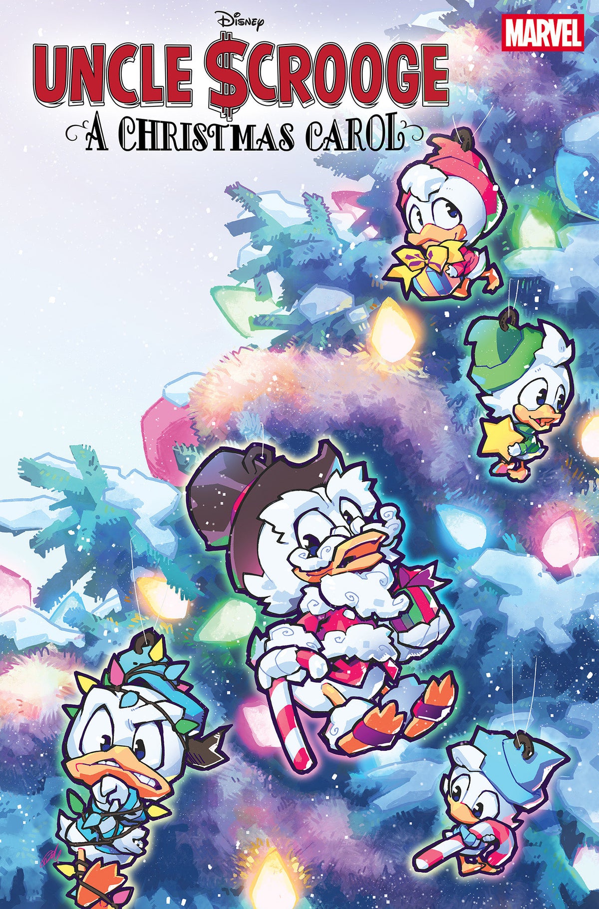 UNCLE SCROOGE A CHRISTMAS CAROL #1 ROSE BESCH VAR CVR B