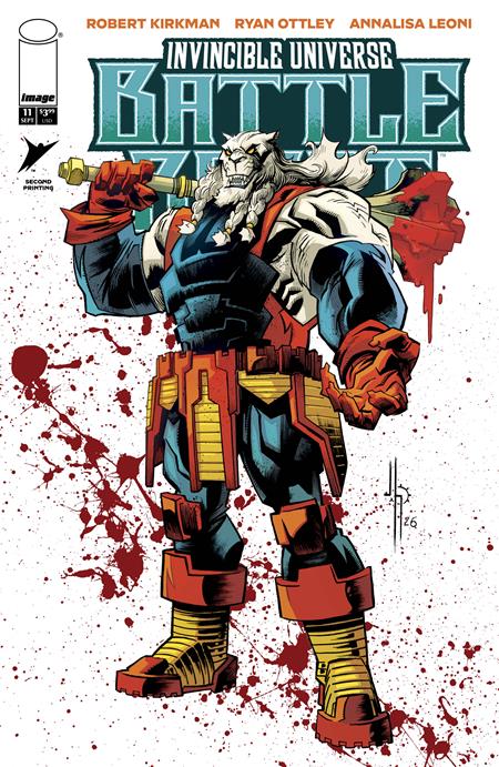 INVINCIBLE UNIVERSE BATTLE BEAST #11 2ND PTG CVR A