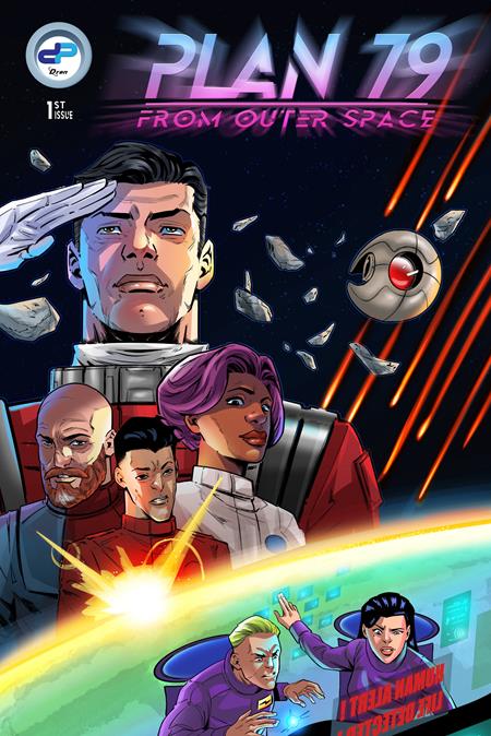 PLAN 79 FROM OUTER SPACE #1 CVR A JAVIER ORTIZ (OF 3)