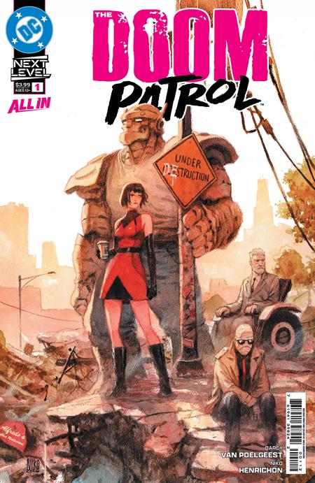 DOOM PATROL #1 SECOND PRINTING CVR A NIKO HENRICHON