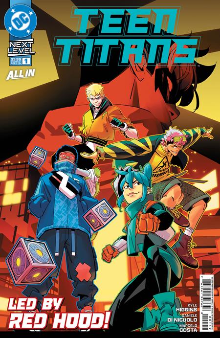 TEEN TITANS #1 SECOND PRINTING CVR A DANIELE DI NICUOLO