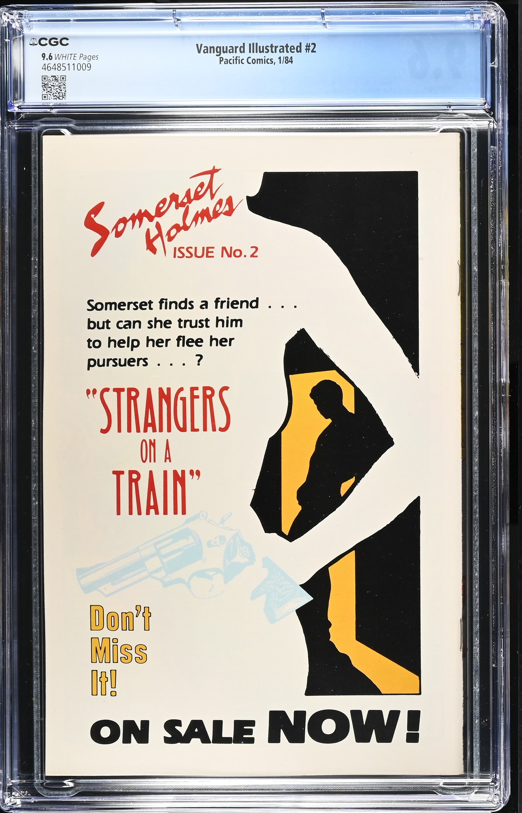 VANGUARD ILLUSTRATED #2 CGC 9.6 NM+ CLASSIC DAVE STEVENS COVER