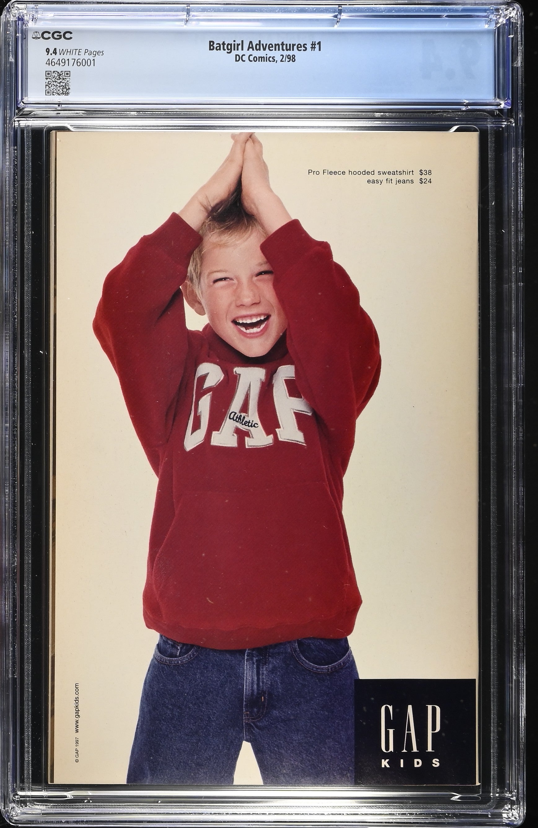 BATGIRL ADVENTURES #1 CGC 9.4 NM DC COMICS 1998