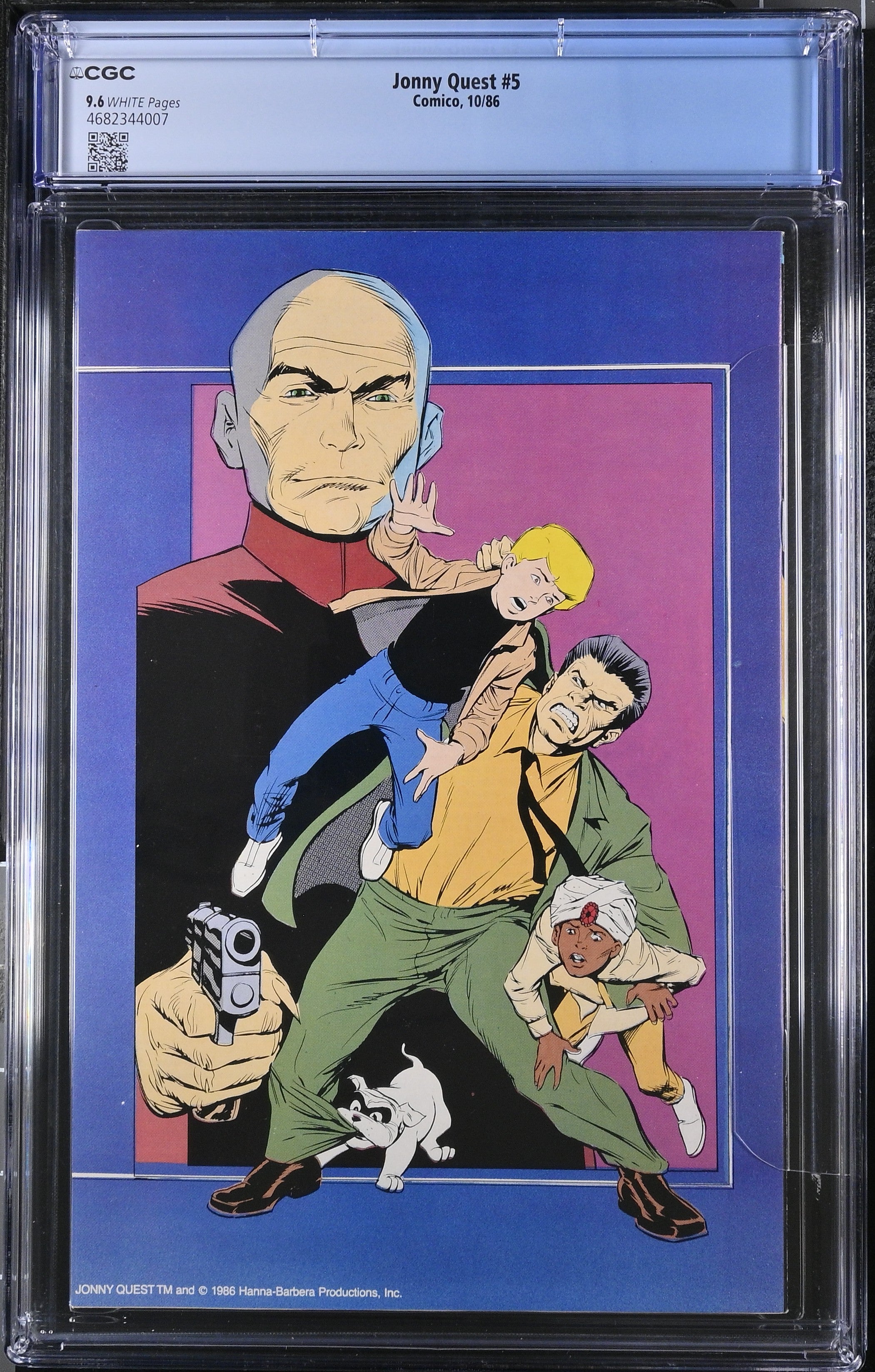 JONNY QUEST #5 CGC 9.6 NM+ CLASSIC DAVE STEVENS COVER ART
