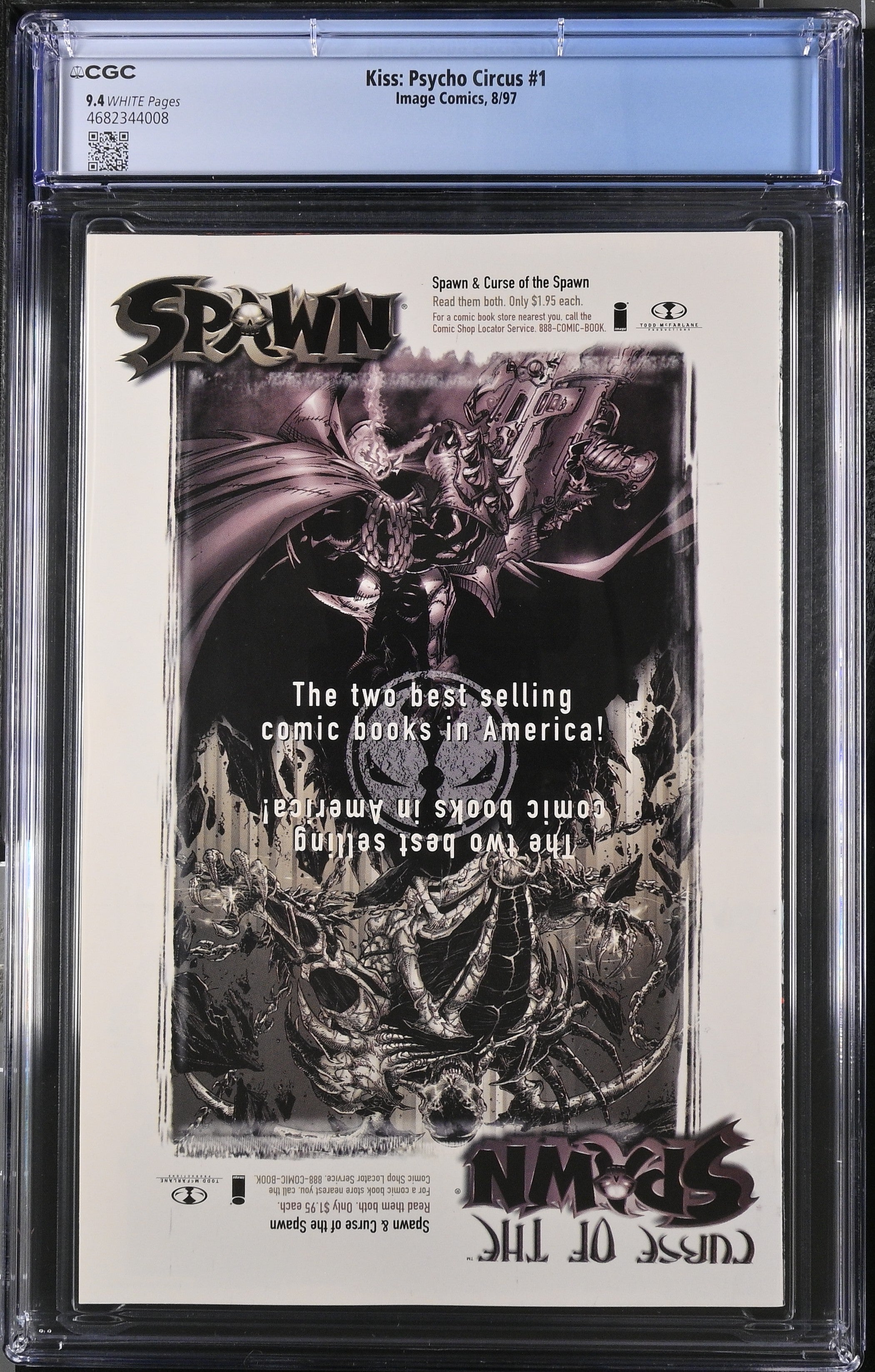 KISS PSYCHO CIRCUS #1 CGC 9.4 NM