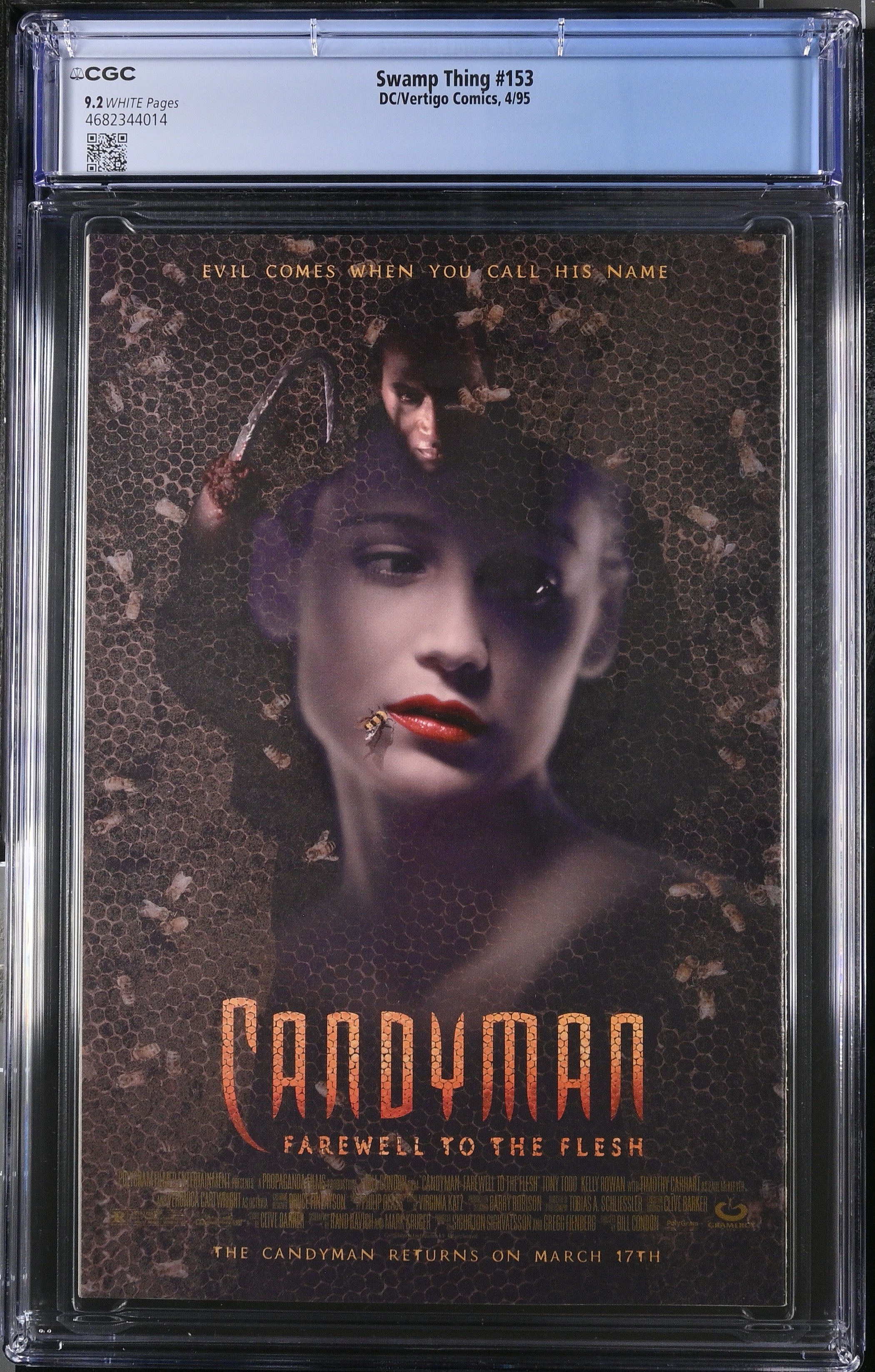 SWAMP THING #153 CGC 9.2 NM- CONTROVERSIAL COVER