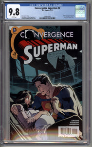 CONVERGENCE SUPERMAN #2 (2015 DC Comics) CGC 9.8 NM/M 1ST JONATHAN KENT