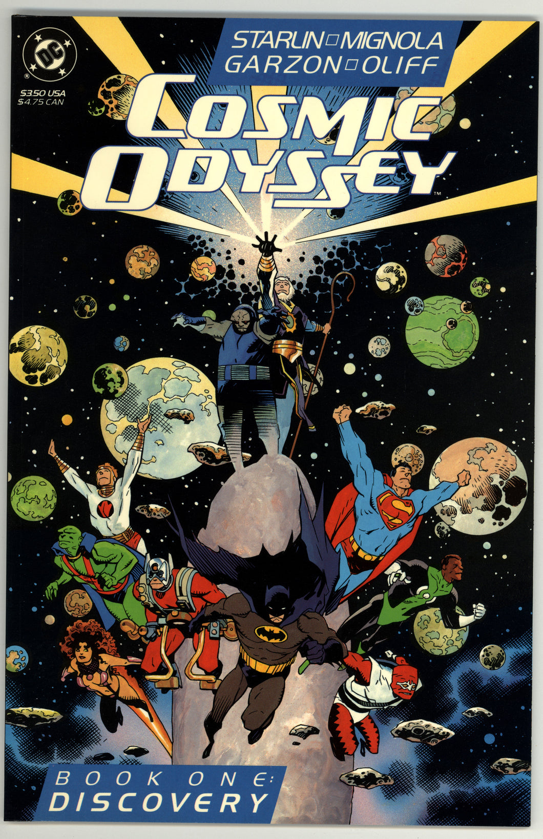 COSMIC ODYSSEY #1-4 COMPLETE SET (DC 1988)