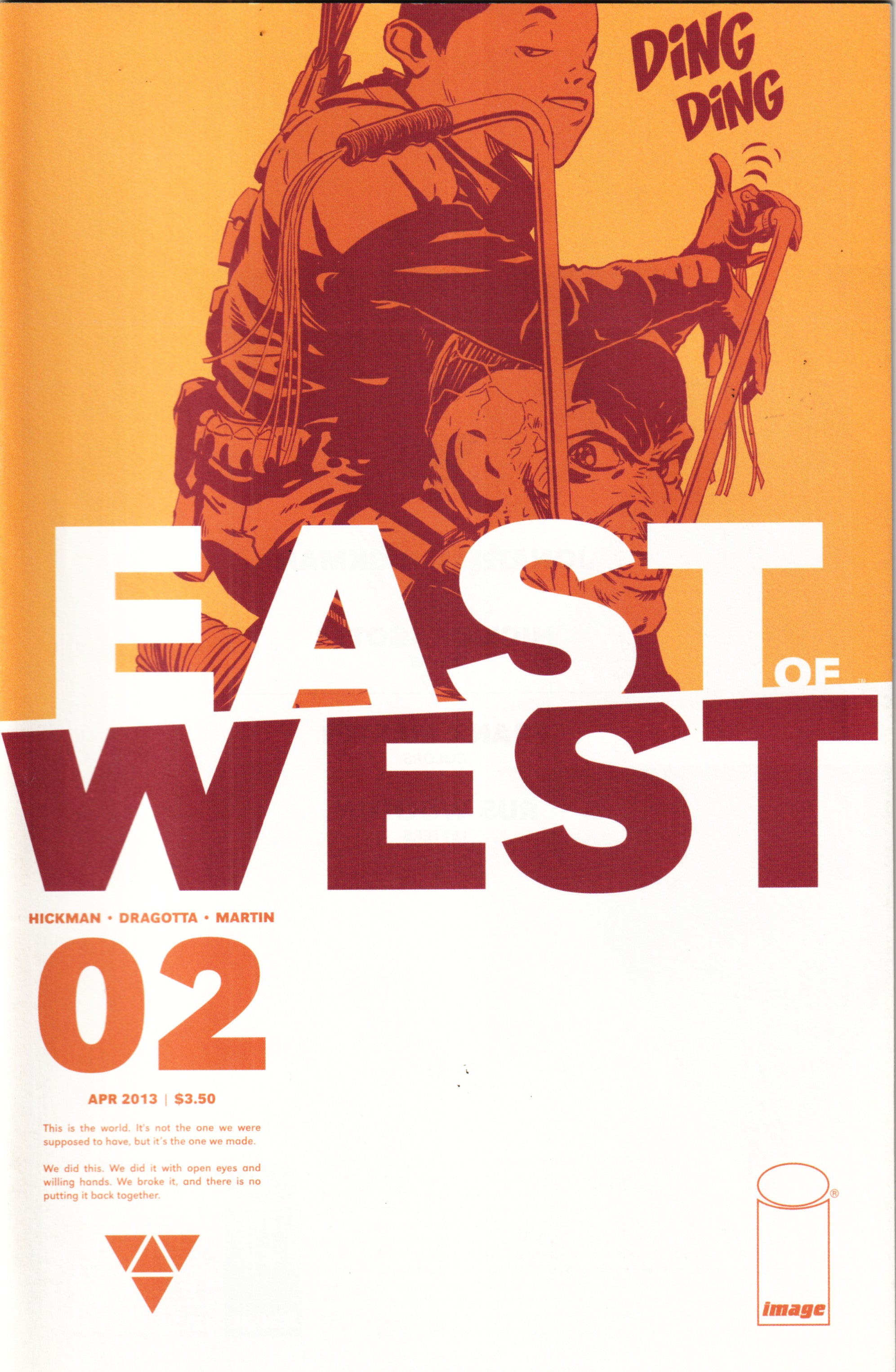 EAST OF WEST #1-45 IMAGE 2013 COMPLETE SET