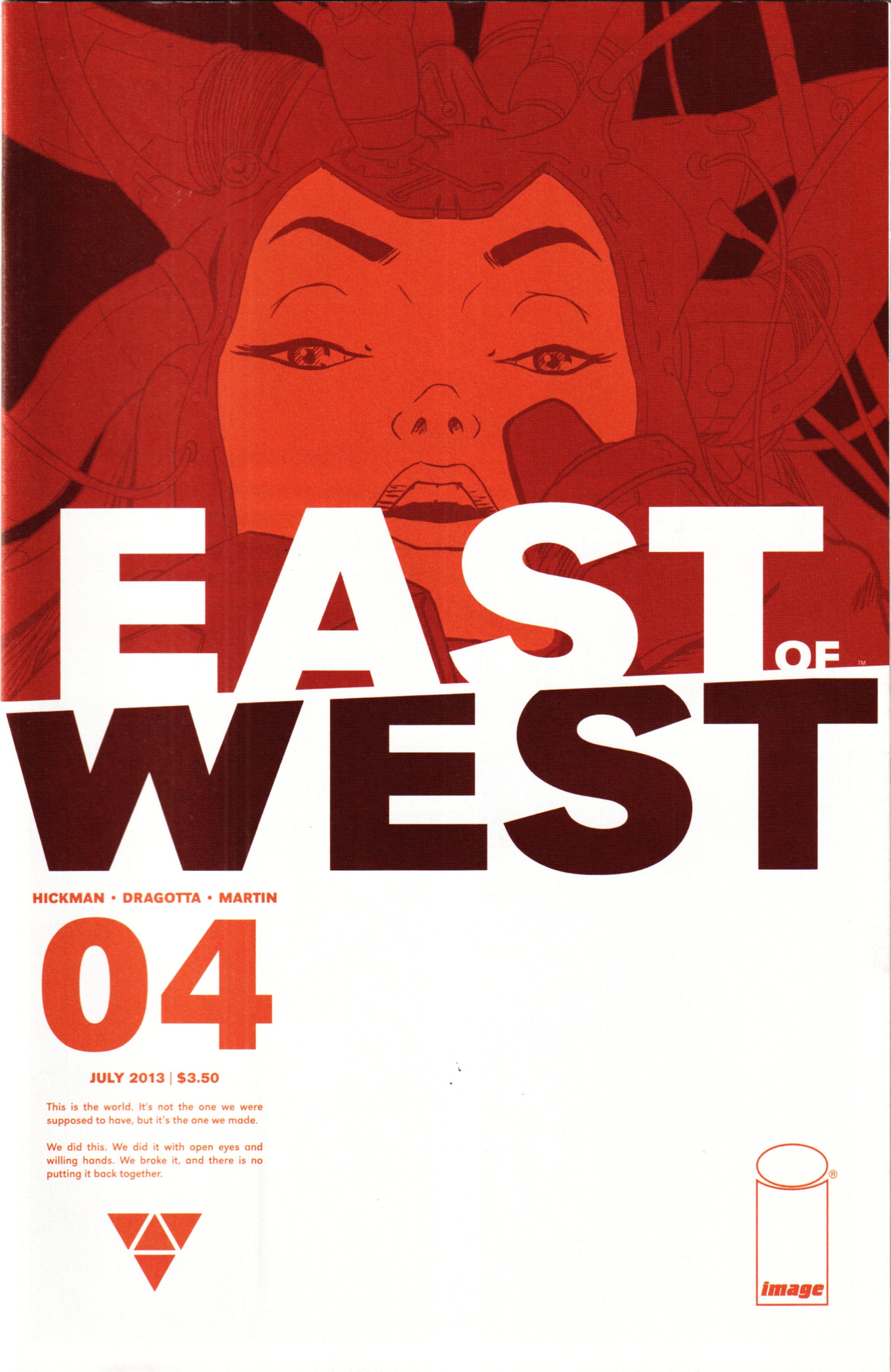 EAST OF WEST #1-45 IMAGE 2013 COMPLETE SET