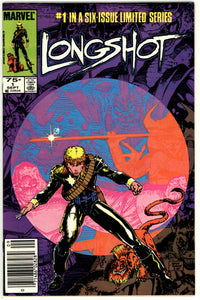 LONGSHOT #1-6 COMPLETE SET (MARVEL 1985)