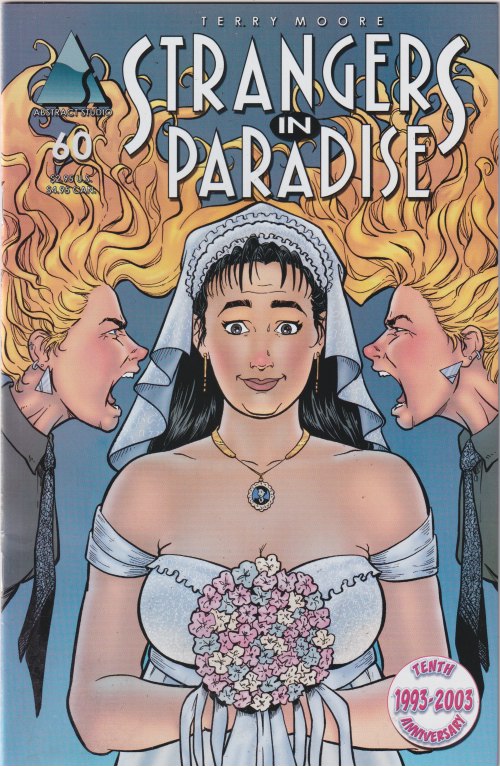 STRANGERS IN PARADISE VOL. 3 #1-90 COMPLETE SET ABSTRACT/ HOMAGE