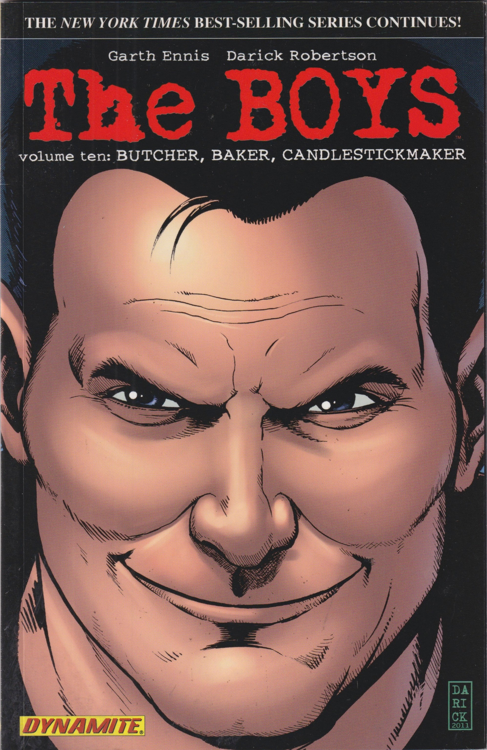 THE BOYS TRADE PAPERBACKS VOLUMES 1-12 COMPLETE SET