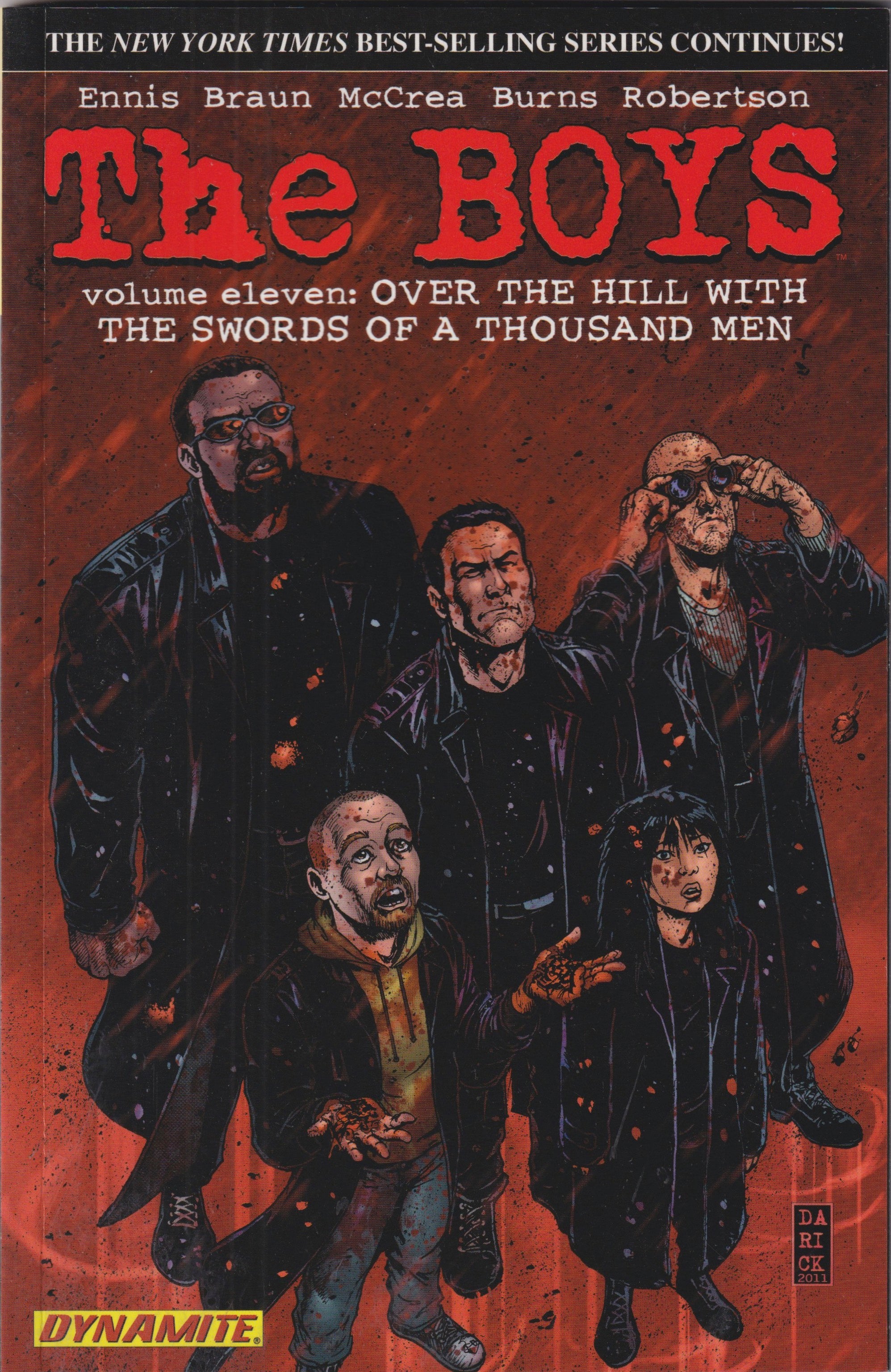 THE BOYS TRADE PAPERBACKS VOLUMES 1-12 COMPLETE SET