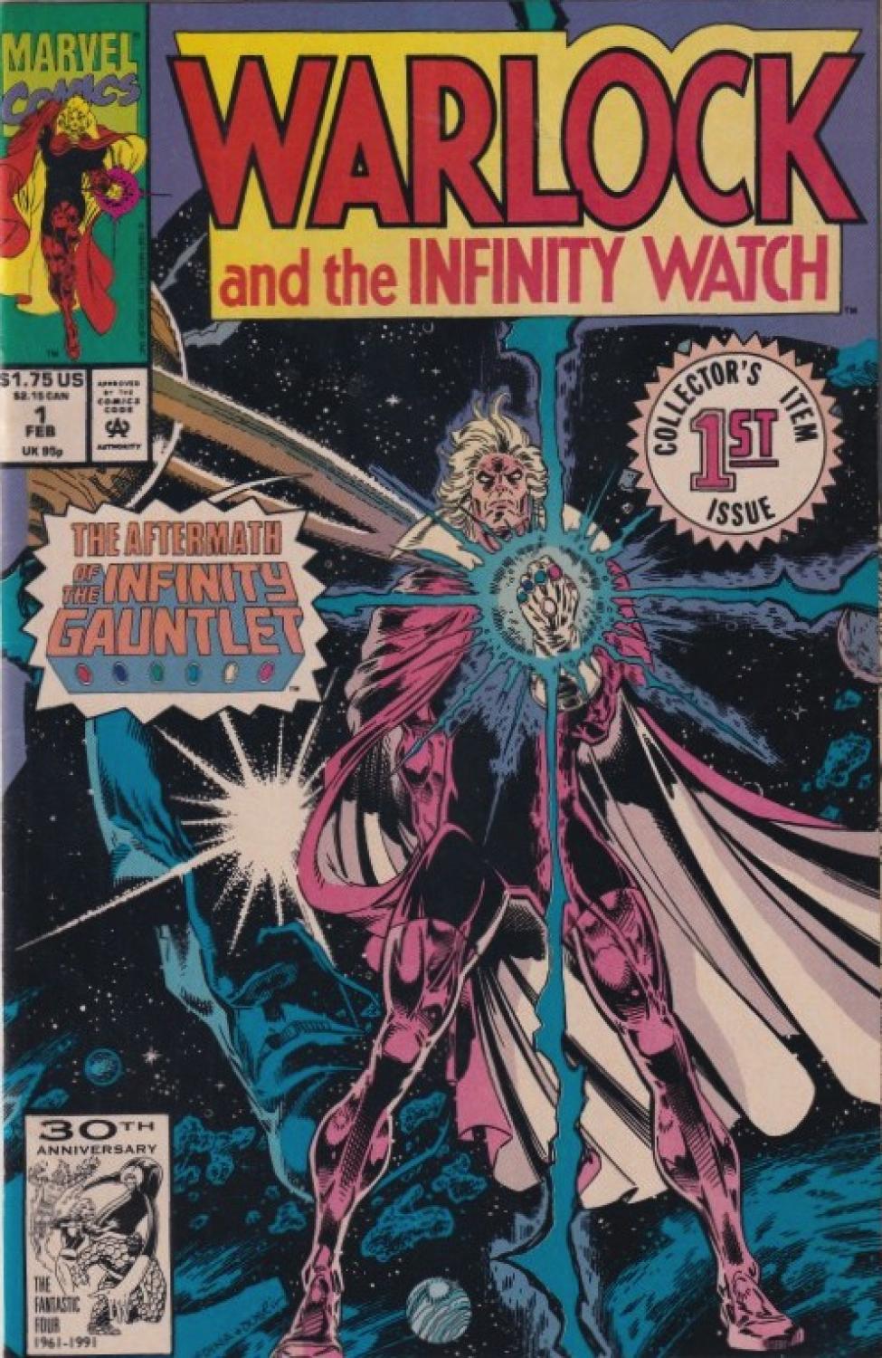 WARLOCK AND THE INFINITY WATCH #1-42 MRVL 1991 COMPLETE SET