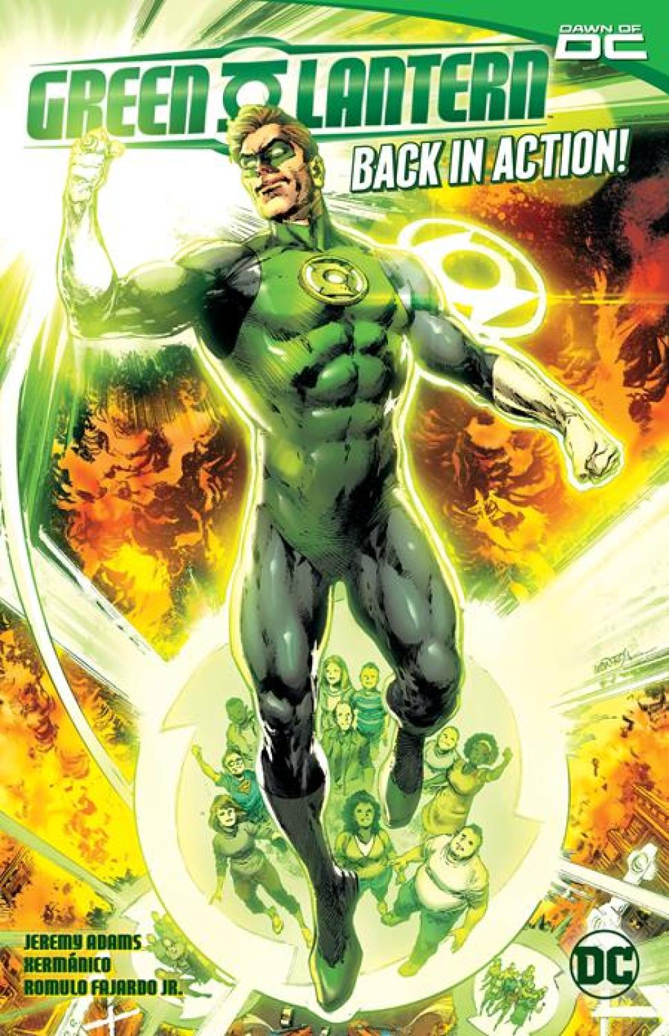 GREEN LANTERN 2023 TP VOL 01 BACK IN ACTION DIRECT MARKET EXCLUSIVE IVAN REIS VARIANT COVER