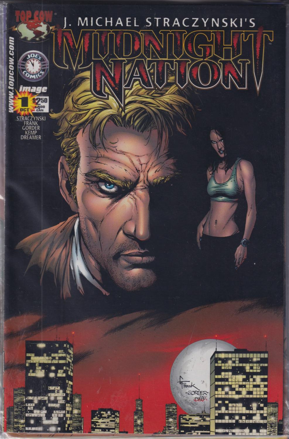 MIDNIGHT NATION #1-12 IMAGE 2000 COMPLETE SET