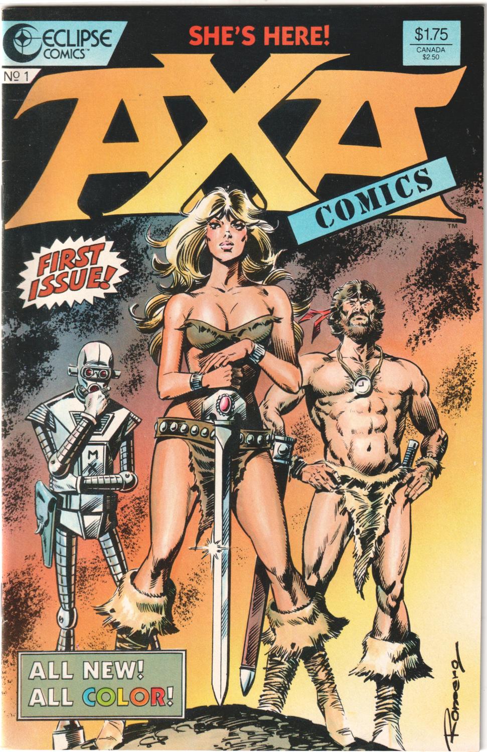 AXA #1-2 1987 COMPLETE SET