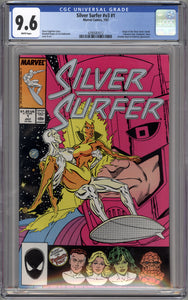 SILVER SURFER #1 (1987 Marvel) CGC 9.6 NM+