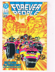 FOREVER PEOPLE MINI SERIES #1-6 (DC 1988) COMPLETE SET