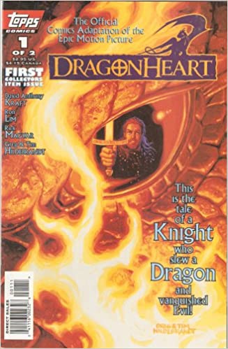 DRAGONHEART #1-2 (Topps 1996) COMPLETE SET