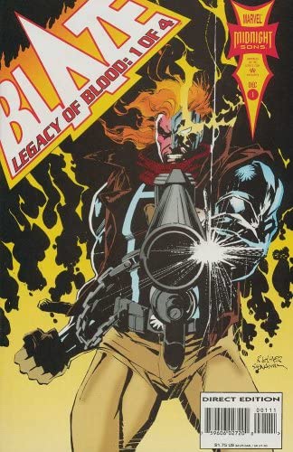 BLAZE: LEGACY OF BLOOD #1-4 (1993 Marvel) COMPLETE SET Midnight Sons