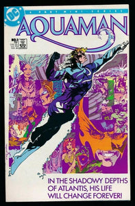 AQUAMAN #1-4 (DC 1986) COMPLETE SET 1st MINI SERIES