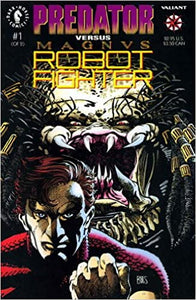 PREDATOR vs MAGNUS ROBOT FIGHTER #1-2 (1992 Dark Horse/Valiant) COMPLETE SET