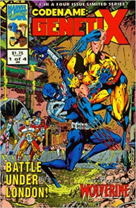 CODENAME GENETIX #1-4 (Marvel 1993) COMPLETE SET