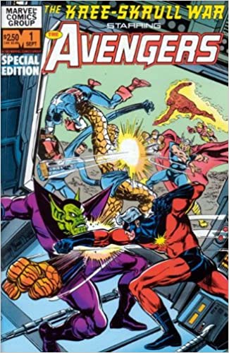 KREE SKRULL WAR STARRING AVENGERS #1-2 (Marvel 1983) COMPLETE SET
