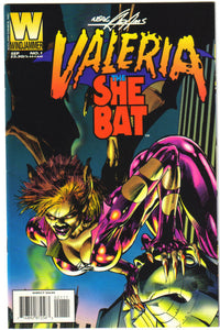 NEAL ADAMS VALERIA THE SHE-BAT #1-2 (Acclaim 1995) COMPLETE SET