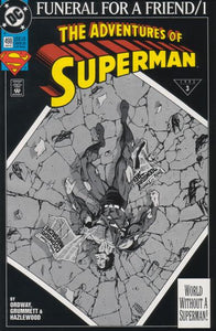SUPERMAN FUNERAL FOR A FRIEND 8-PART STORY (DC Comics) FULL COMPLETE RUN