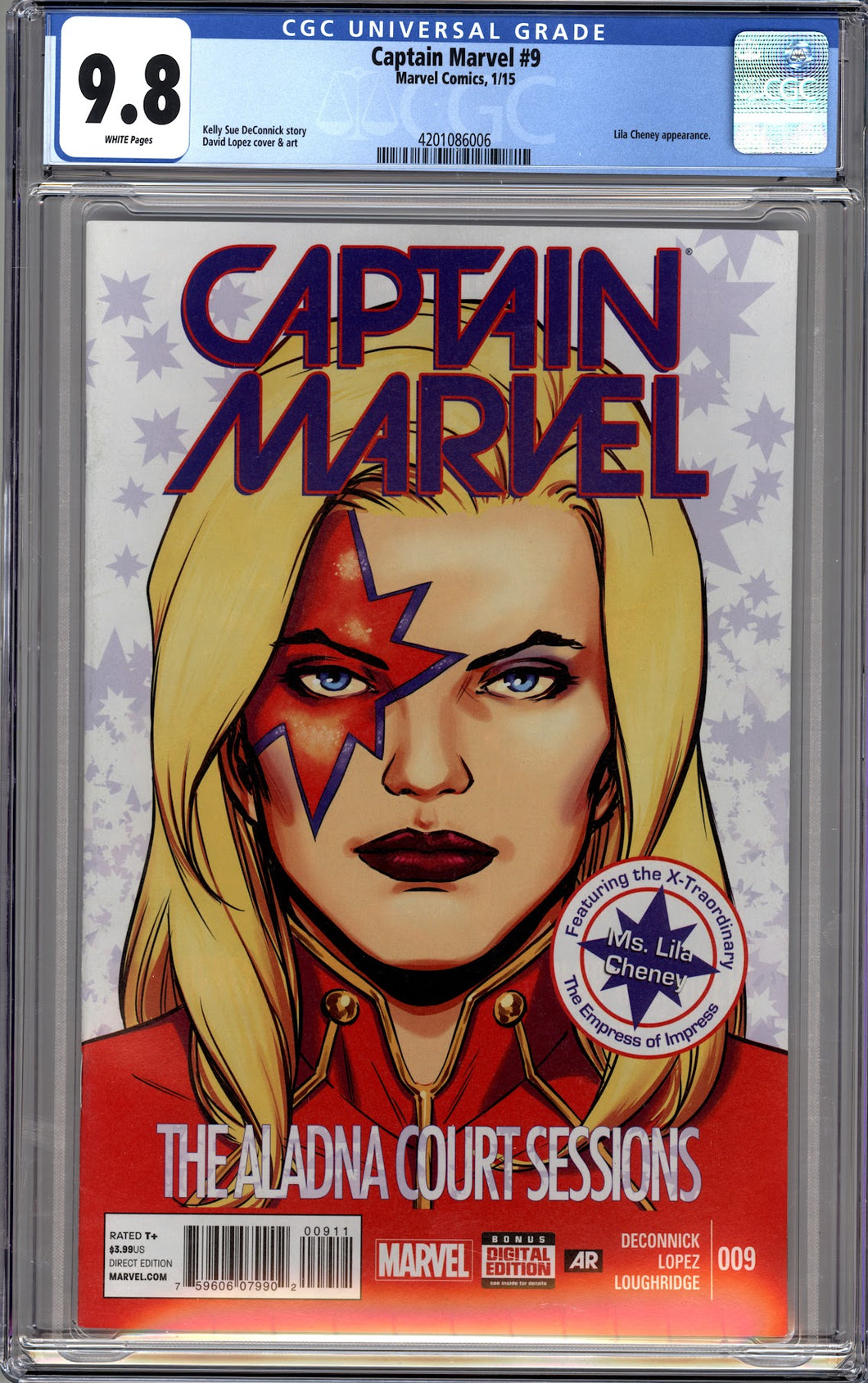 CAPTAIN MARVEL #9 (2015 Marvel) CGC 9.8 NM/M
