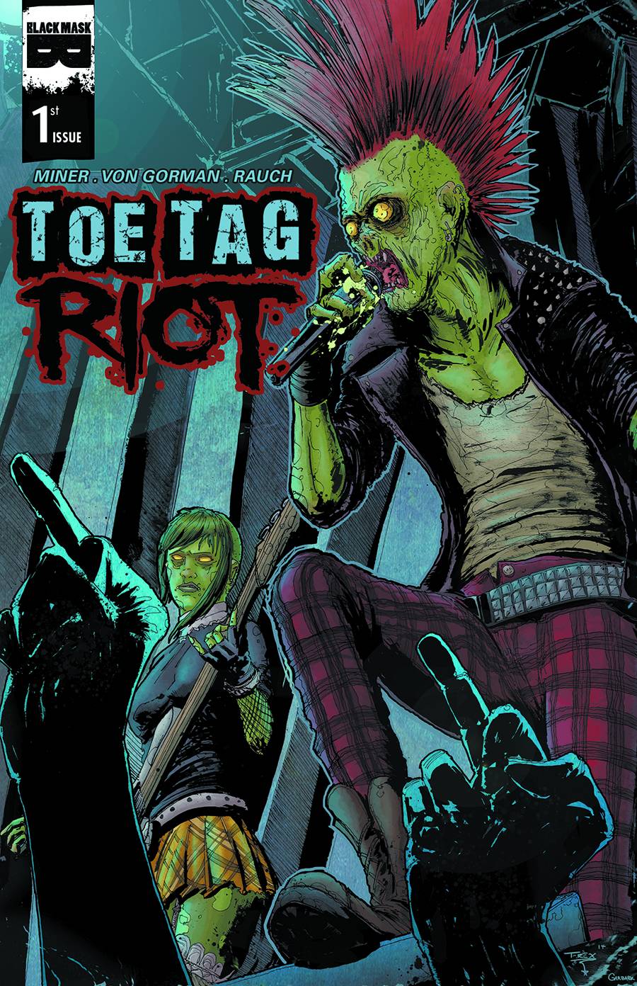 TOE TAG: RIOT #1-4 (Black Mask 2014) COMPLETE SET