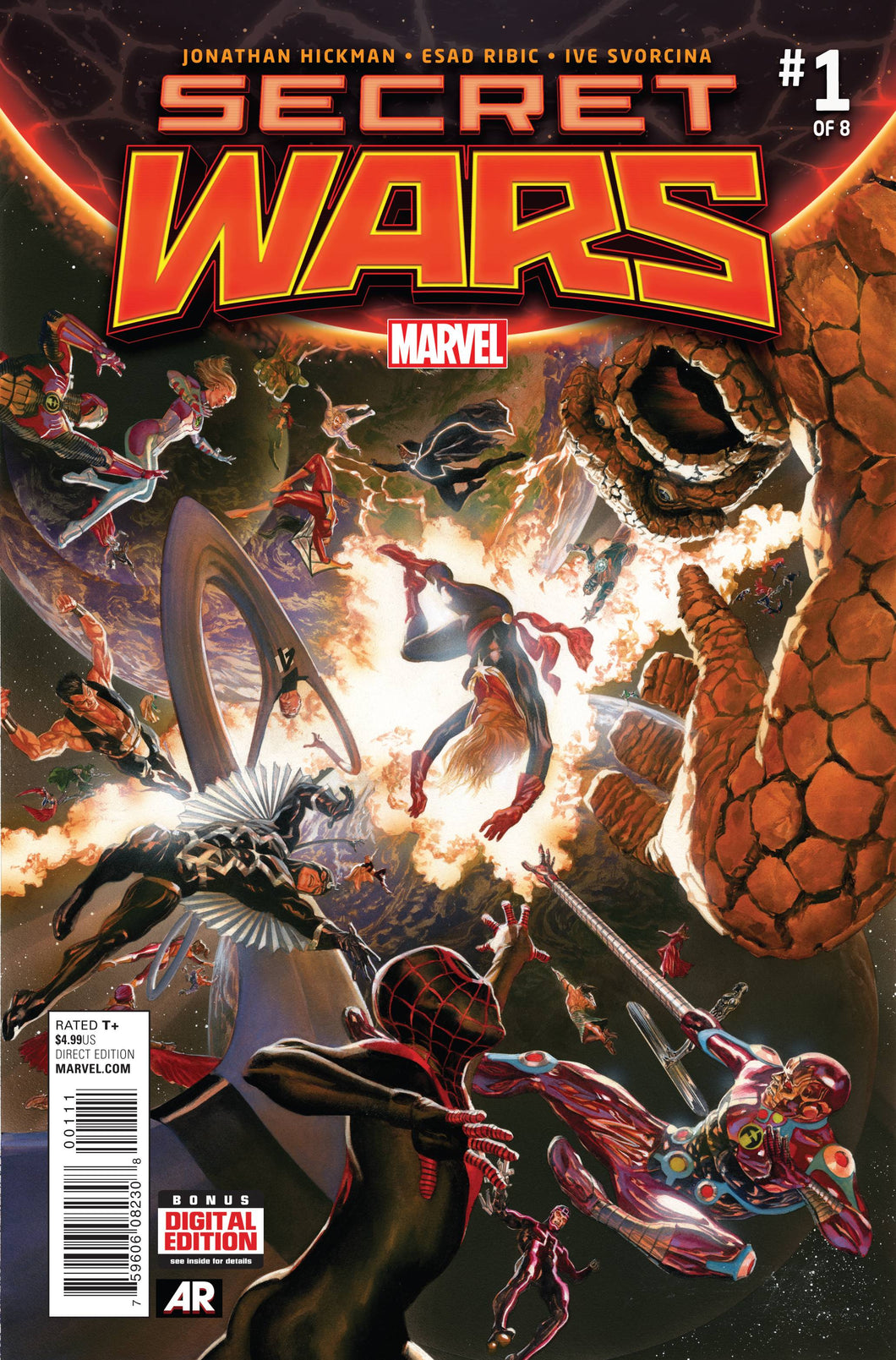 SECRET WARS #1-9 (Marvel 2015) COMPLETE SET