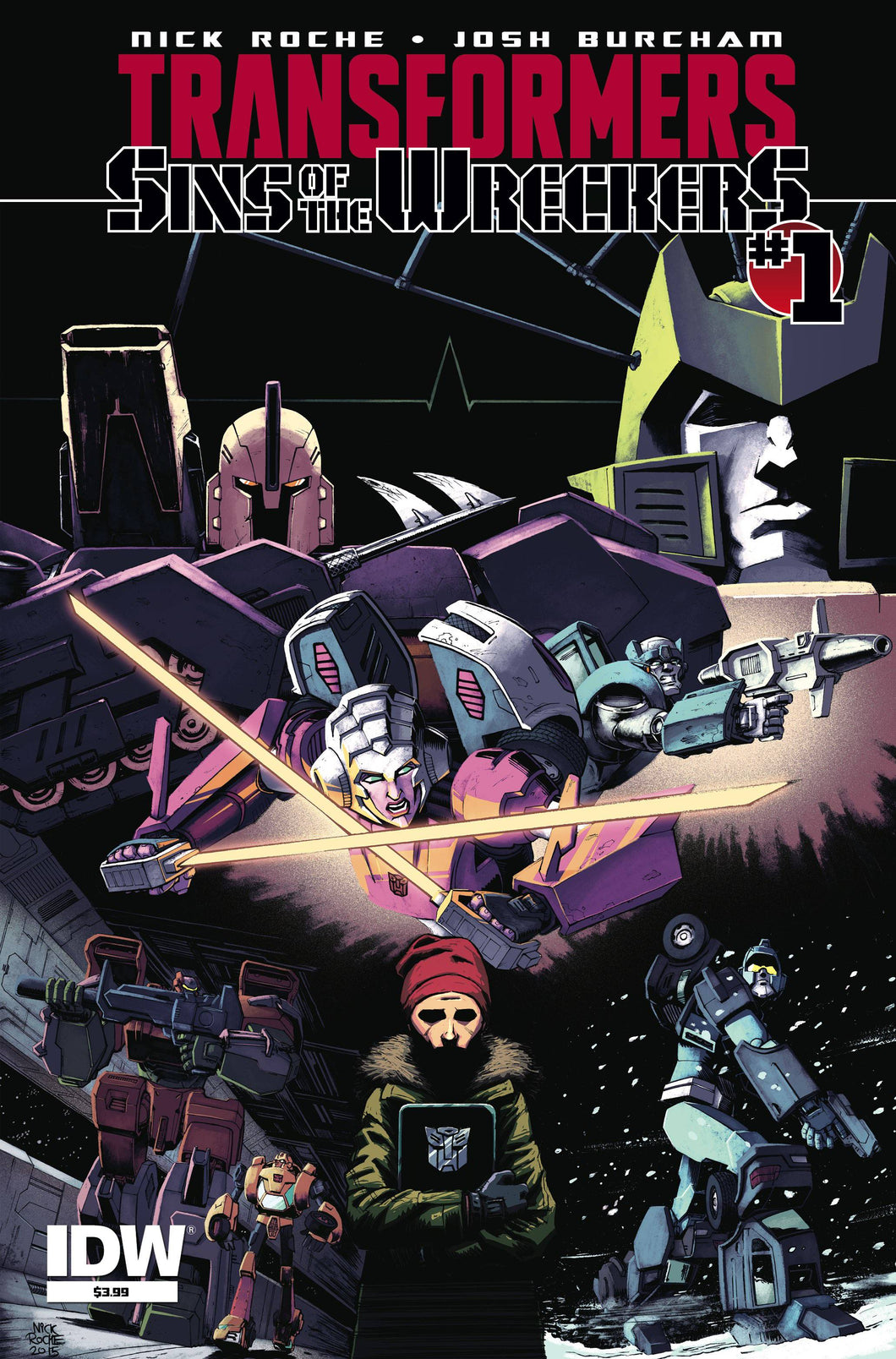 TRANSFORMERS: SINS O/T WRECKERS #1-5 (IDW 2015) COMPLETE SET